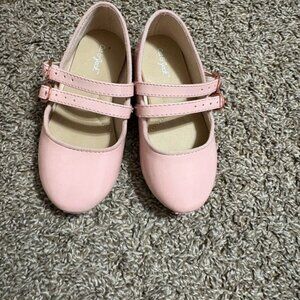 Cat & Jack Pink Double Strap Dress Shoes